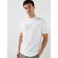 Boss Logo Relaxed Fit T-Shirt - White