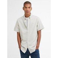 Barbour Barbour Oxtown Short Sleeve Tailored Shirt - Green