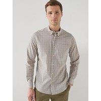 Barbour Lomond Tailored Tartan Shirt - Beige