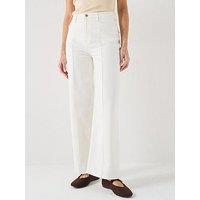 Guess G11 Wide Leg Crop Seamed Jeans