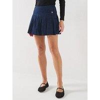 Guess Denim Pleated Skirt
