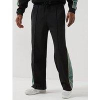 Ea7 Emporio Armani Train Premium Taped Joggers - Black