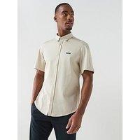 Boss St_Motion S Relaxed Fit Shirts - Light Beige