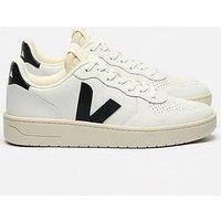 Veja Mens V-10 Prime Leather Trainers - White