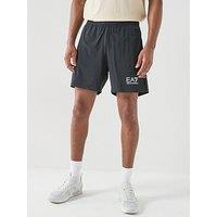 Ea7 Emporio Armani Tennis Pro Multi-Sport Ventus Shorts - Black