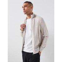 Boss Mix & Match Loungewear Track Top - Light Grey
