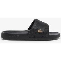 Lacoste Serve Hybrid Sliders - Black