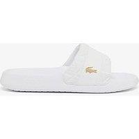 Lacoste Serve Hybrid Sliders - White