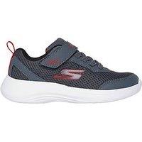 Skechers Kids Selectors - Reset Achieved Strap Trainer - Charcoal