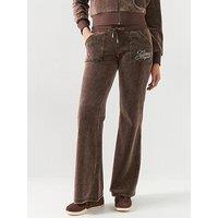 Guess Jeans Rhinestone Sweatpants - Brown