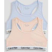 Calvin Klein Girls 2 Pack Modern Cotton Bralette