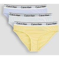 Calvin Klein Girls 3 Pack Modern Cotton Bikini Briefs