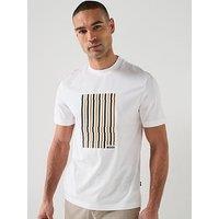 Boss C-Thompson 41 Embroidered Logo T-Shirt - White