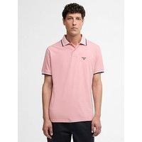 Barbour Cornsay Jersey Tailored Fit Polo Shirt - Pink