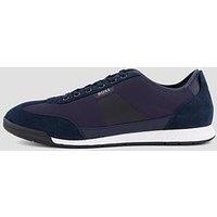 Boss Nitan Low Profile Nylon Trainers - Navy