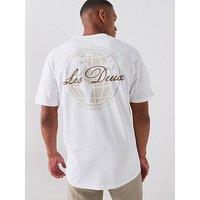 Les Deux Ben Globe T-Shirt - White
