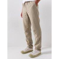 Les Deux Patrick Linen Trousers - Beige