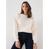 Guess Jeans Triangle Studs Sweatshirt