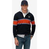 Superdry Superdry Vintage Athletic Rugby Long Sleeve T-Shirt - Navy