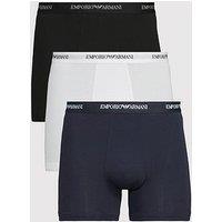 Emporio Armani Bodywear Core Logoband 3 Pack Boxer Shorts - Multi