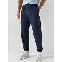 Ea7 Emporio Armani Blue Sport Cuff Joggers - Dark Blue