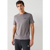 Ea7 Emporio Armani Core Id Crew Neck T-Shirt - Grey
