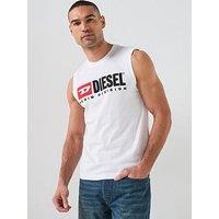 Diesel Logo Vest - White