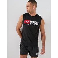 Diesel Logo Vest - Black