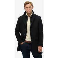 Superdry Tailored Town Coat - Black