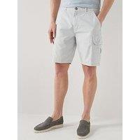 Barbour Draftmen Relaxed Cargo Shorts - Light Blue