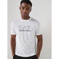Ea7 Emporio Armani Train Visibility T-Shirt - White
