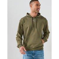 Diesel D Oval Overhead Hoodie - Khaki