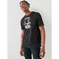 Diesel Graphic T-Shirt - Black