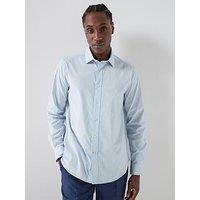 Barbour Westcroft Stretch Poplin Tailored Shirt - Light Blue