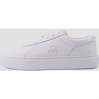 Lacoste Court Set Leather Trainers - White