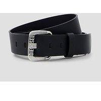 Diesel Leather Belt - Black