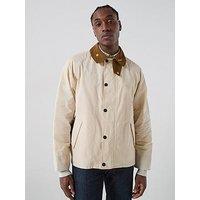 Barbour Icons Transport Mid Length Casual Jacket - Light Beige