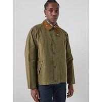 Barbour Icons Transport Mid Length Casual Jacket - Dark Khaki
