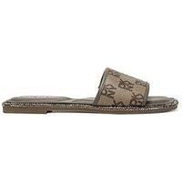 Dkny Badin - Flat Sliders 5Mm - Brown