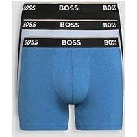 Boss 3 Pack Power Boxer Briefs - Blue