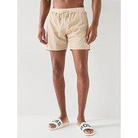 Boss Starfish Swim Shorts - Light Beige