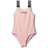 Calvin Klein Girls Swimsuit - Pink