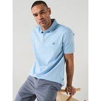 Boss C-Parris Nickel Logo Polo Shirt - Light Blue