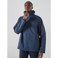 Barbour Modern Rokig Hooded Showerproof Jacket - Navy