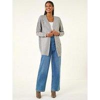 Roman Floral Embellished Knit Cardigan