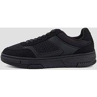 Hugo Yarrow Tenn Mix Chunky Trainers - Black