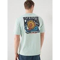 Barbour Frome Back Graphic T-Shirt - Light Blue