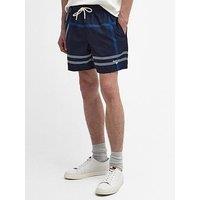 Barbour Twain Tartan Swim Shorts - Navy
