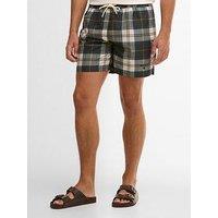 Barbour Staple Tartan Swim Shorts - Dark Multi