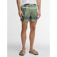 Barbour Twain Tartan Swim Shorts - Green